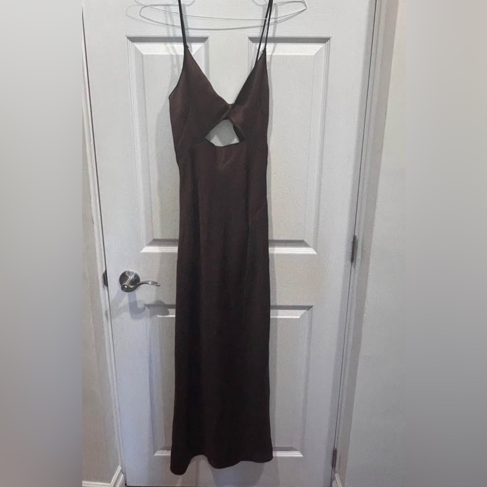 Bec + Bridge chocolate lazar dress
